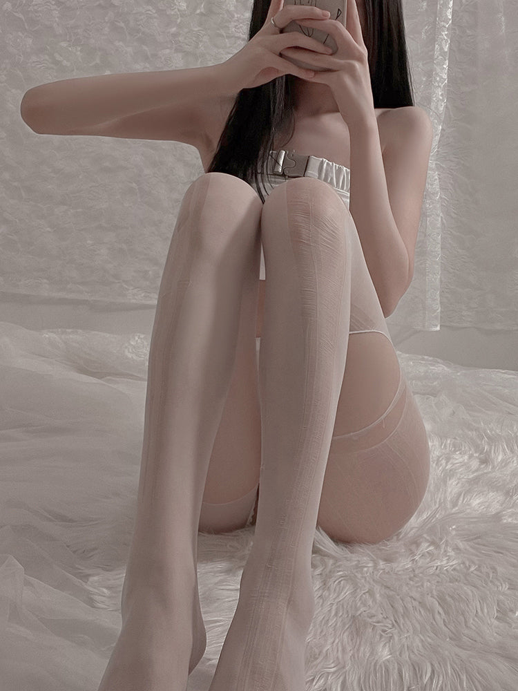 Open stockings women stockings .