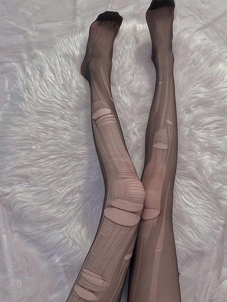 Open stockings women stockings .