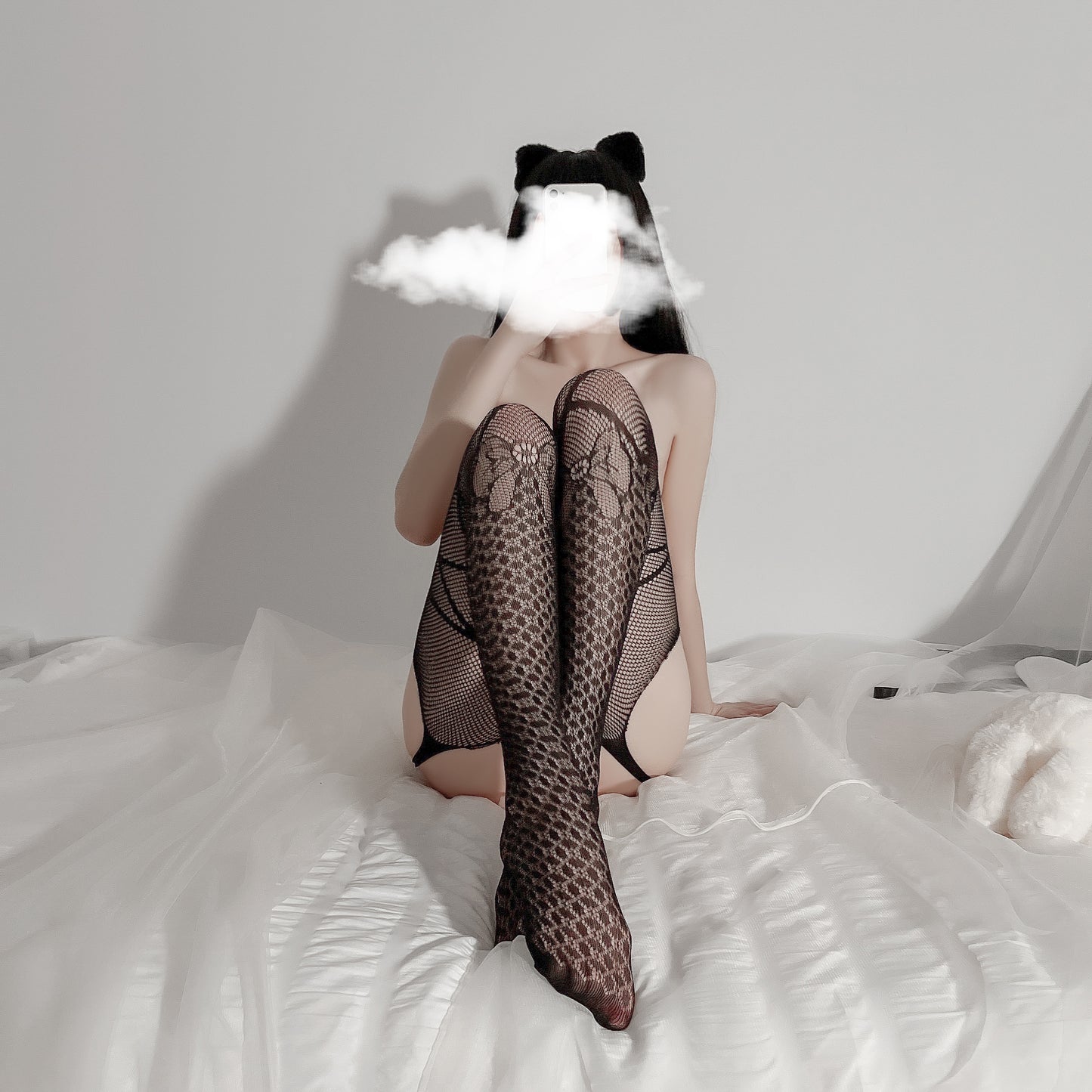 One-piece stockings thin foot stockings