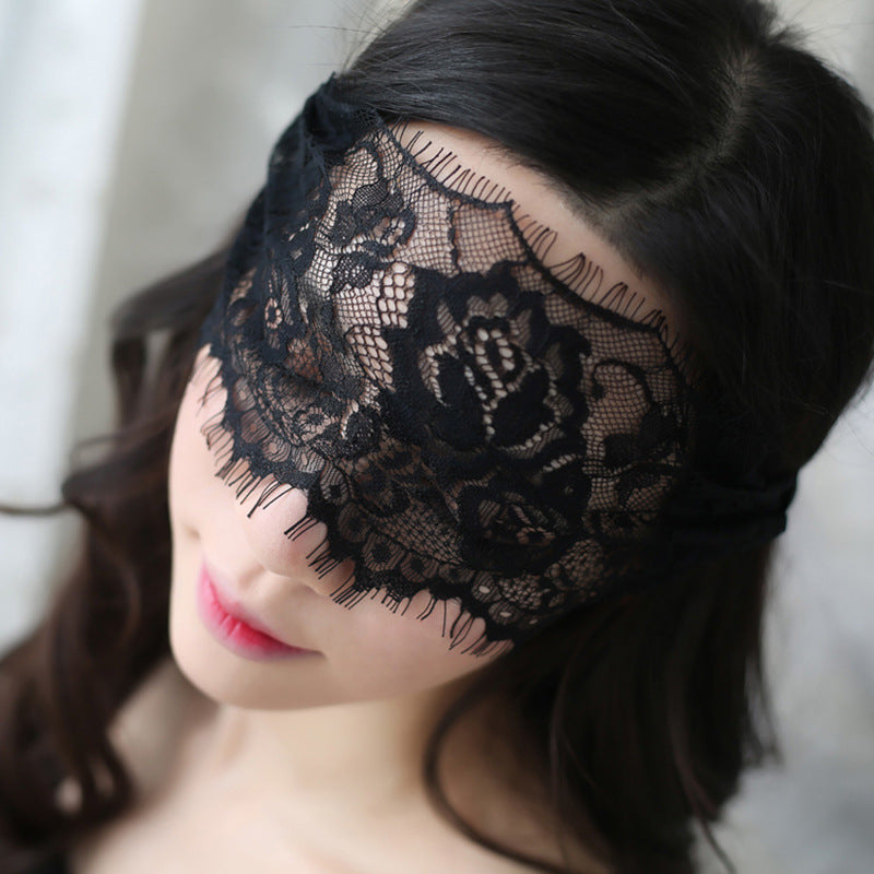 Lace hollow eye mask